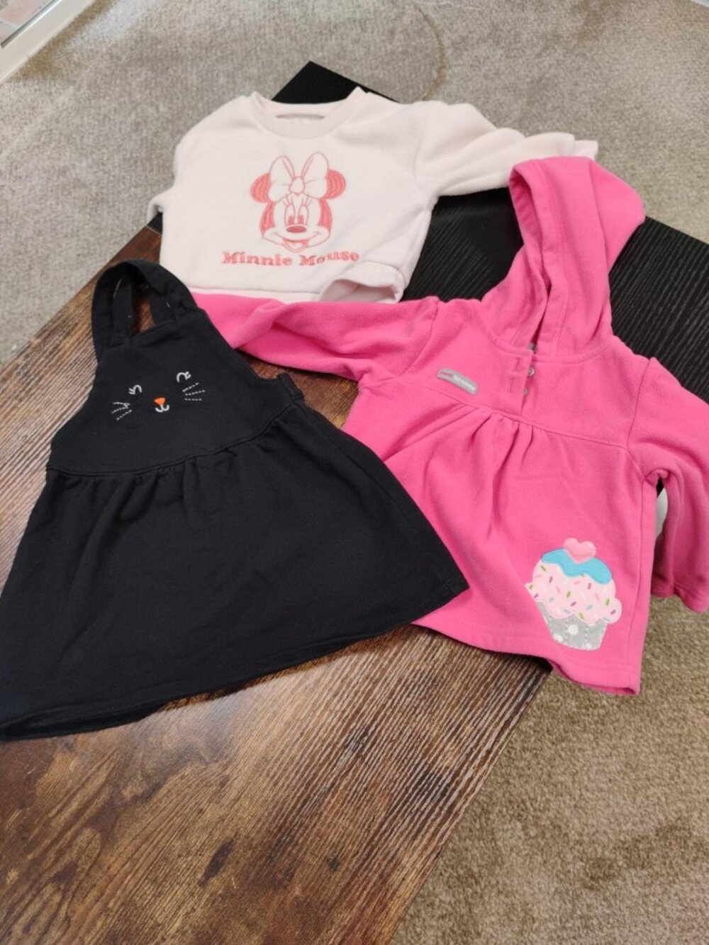 Baby Girl 18M Clothing Bundle Carter’s Disney Minnie + Bunny